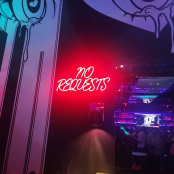 Broken Promises - Sign next to the DJ area - Cocktail Bars Near Me - Charlotte, North Carolina