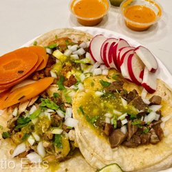 Taqueria Casa Del Sabor - Lengua, Pork, Chicken tacos