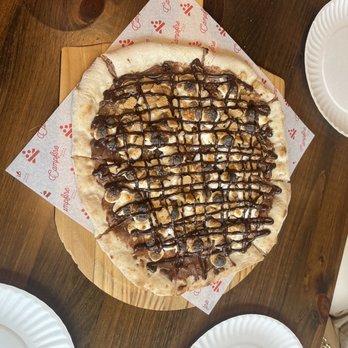 Campfire Pizza & Gelato - S'mores dessert pizza - Pizza Near Me - Edmond, Oklahoma Campfire Pizza & Gelato - S'mores dessert pizza - Pizza Near Me - Edmond, Oklahoma