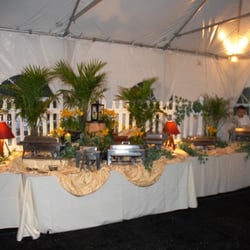 Aquilante Anthony Gourmet Buffets - Outdoor wedding reception!