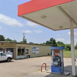 Avalon Mart - view of gasoline pump at Avalon Market