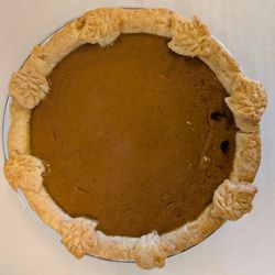 Yosemite Pie Company - Pumpkin pie made for Thanksgiving