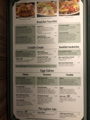 Menu photo 4 Metro Diner Charlotte, NC