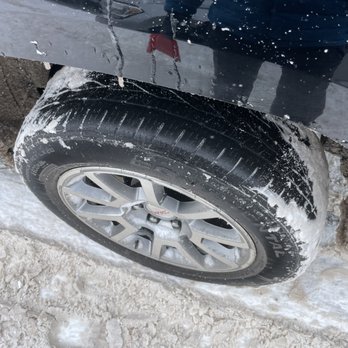 Budget - Bald rear tires worn down below wear indicator. - Car Rental Near Me - Denver, Colorado