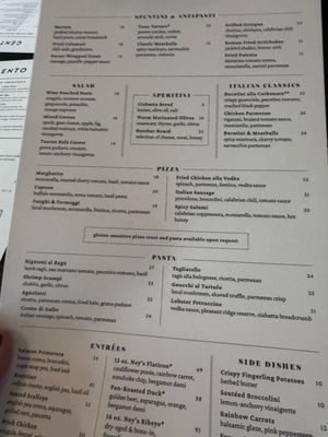 Menu photo 2 Cento Madison, WI