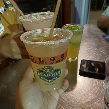 Conch Republic Seafood - Million dollar margaritas and mojito with passion frui - Seafood Near Me - Key West, Florida