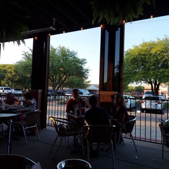 Anamia's Tex Mex - people sitting at tables outside - Mexican Near Me - Flower Mound, Texas