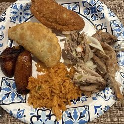 A plate of everything