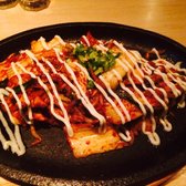 Photo of Neco Grill & Bar Hawaii - Honolulu, HI, United States. Sauteed Pork with Kim Chee