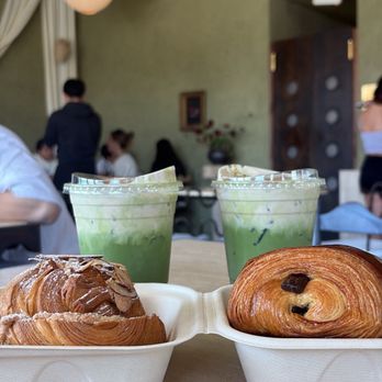 Hinar - matcha and croissant - Cafes Near Me - San Diego, California