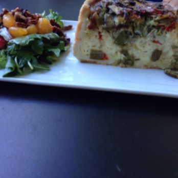 Cafe Flora - Vegetable quiche - Breakfast & Brunch Near Me - Saint Louis, Missouri