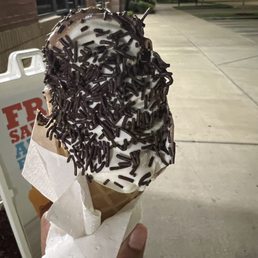 Soft serve with sprinkles