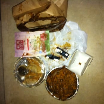 China First - After an hour and a half brought cold food, drenched bag - Chinese Near Me - Ballwin, Missouri