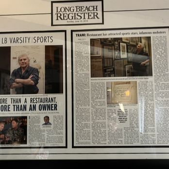 Phil Trani's Restaurant - Newspaper article - Music Venues Near Me - Long Beach, California Phil Trani's Restaurant - Newspaper article - Music Venues Near Me - Long Beach, California