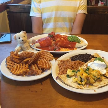 Olympic Cafe - Carne Asada Burrito, Kalua Pig Quesadilla and waffle fries #npbtravels - Seafood Near Me - Kapaa, Hawaii
