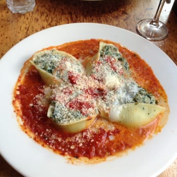Caffe Luna - Jumbo stuffed shells - Italian Near Me - Raleigh, North Carolina Caffe Luna - Jumbo stuffed shells - Italian Near Me - Raleigh, North Carolina