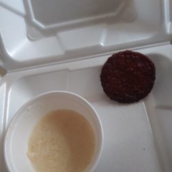 Aperion Care Forest Park - This is their breakfast "Delicious meals" as they state.