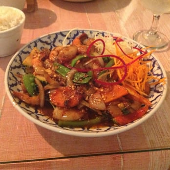King and I - Spicy Thai Shrimp. Awesome! - Thai Near Me - Nyack, New York