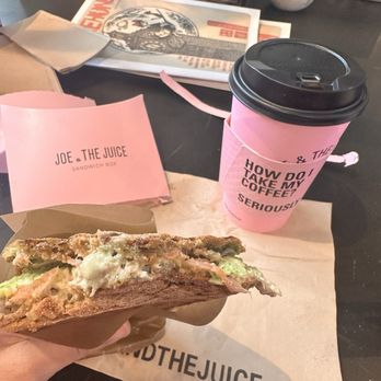 Joe & The Juice - Latte 12oz Tunacado Sandwich - Coffee & Tea Near Me - Miami, Florida Joe & The Juice - Latte 12oz Tunacado Sandwich - Coffee & Tea Near Me - Miami, Florida