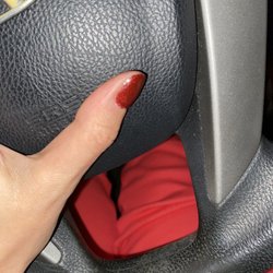 Bliss Nail & Lash Lounge - Uneven nail polish