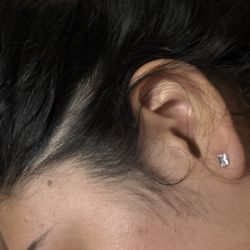 Meridian Line Tattoo Studio - Right earlobe piercing