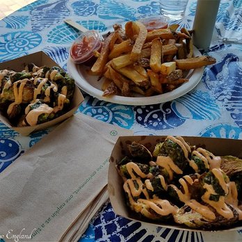 Diamond Cove General Store - a plate of fries and a bowl of salad - Pizza Near Me - Great Diamond Island, Maine Diamond Cove General Store - a plate of fries and a bowl of salad - Pizza Near Me - Great Diamond Island, Maine