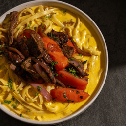 Fettuccine a La Huancaina