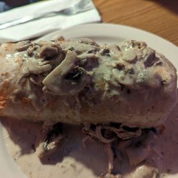 Chicken Mushroom Burrito