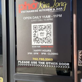 Pho Kim Long - 10.07.25 daily menu QR - Vietnamese Near Me - Las Vegas, Nevada Pho Kim Long - 10.07.25 daily menu QR - Vietnamese Near Me - Las Vegas, Nevada