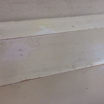 Miller Cabinet Company - Finish faded and chipping off Miller cabinets (after 15 years) - Cabinetry Near Me