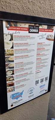 Menu photo 1 Pike Place Chowder Seattle, WA