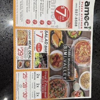Ameci Pizza Kitchen - Special deals - Italian Near Me - Simi Valley, California Ameci Pizza Kitchen - Special deals - Italian Near Me - Simi Valley, California