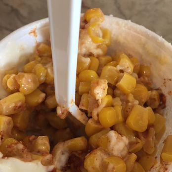 Paleteria La Reyna - "Corn in a cup" DELICIOUS! - Ice Cream & Frozen Yogurt Near Me - Wichita, Kansas