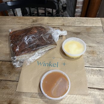Winkel - Johnny bread, butter and apricot jam - Breakfast & Brunch Near Me - Philadelphia, Pennsylvania Winkel - Johnny bread, butter and apricot jam - Breakfast & Brunch Near Me - Philadelphia, Pennsylvania