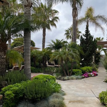 Pacific Waters Spa - Back patio space where both genders are allowed - Massage Near Me - Huntington Beach, California