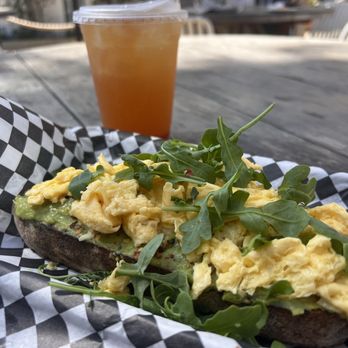 Superbloom - Avocado toast with eggs - Coffee & Tea Near Me - San Diego, California