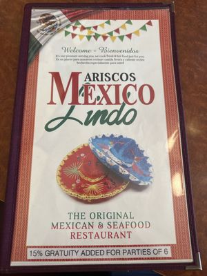 Menu photo 1 Mariscos Mexico Lindo Ontario, CA Menu photo 1 Mariscos Mexico Lindo Ontario, CA