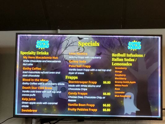 Menu photo 2 Coffee N’ Comics Reno, NV