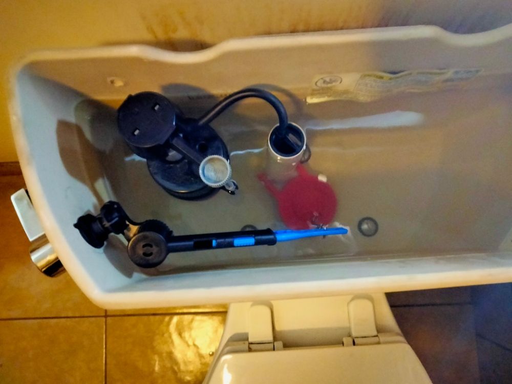 Slide of plumbers crack plumbing