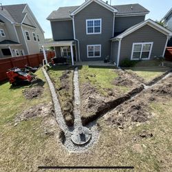 All Aspects Landscaping - French Drain installation