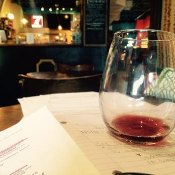 Lola's Coffee + Bar - Pinot Noir on a Monday night - relaxing and quiet place to get work done - Coffee & Tea Near Me - Cincinnati, Ohio