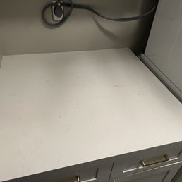 Laundry room countertop