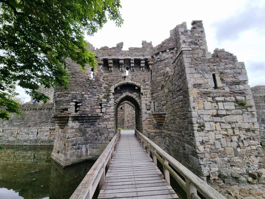 Beaumaris Castle by null