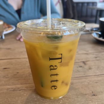Tatte Bakery & Cafe | Foggy Bottom - 16 Oz Iced Mango & Ginger Cooler - Cafes Near Me - Washington, DC, District of Columbia Tatte Bakery & Cafe | Foggy Bottom - 16 Oz Iced Mango & Ginger Cooler - Cafes Near Me - Washington, DC, District of Columbia