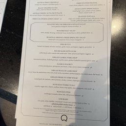 Menu 5/29/26