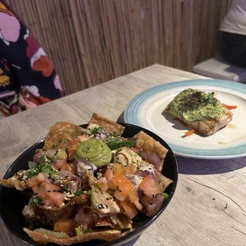 La Cambija - Fresh tuna nachos - Seafood Near Me - Rincon, Puerto Rico