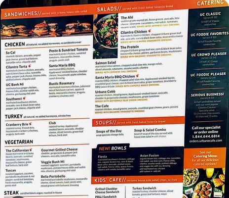 Menu photo 3 Urbane Cafe Valencia, CA