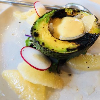 Thyme - Grilled avocado appetizer. So good. - Gastropubs Near Me - Palo Alto, California Thyme - Grilled avocado appetizer. So good. - Gastropubs Near Me - Palo Alto, California
