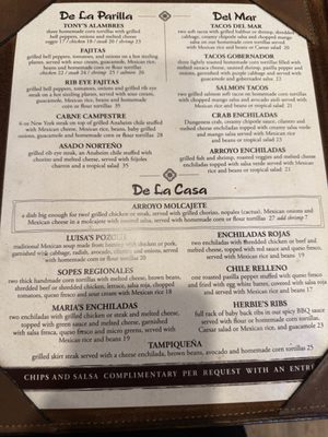 Menu photo 1 Los Arroyos Mexican Restaurant & Take Out Montecito, CA Menu photo 1 Los Arroyos Mexican Restaurant & Take Out Montecito, CA