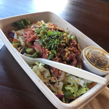 Asian Box - Chef salad with steak - Asian Fusion Near Me - Burlingame, California Asian Box - Chef salad with steak - Asian Fusion Near Me - Burlingame, California
